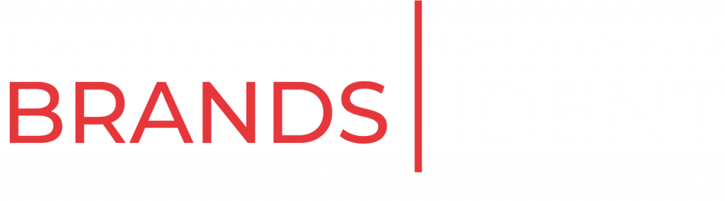 BRANDS-IDENT half-white logo — brand and product monitoring solution by MEDIA-IDENT Group