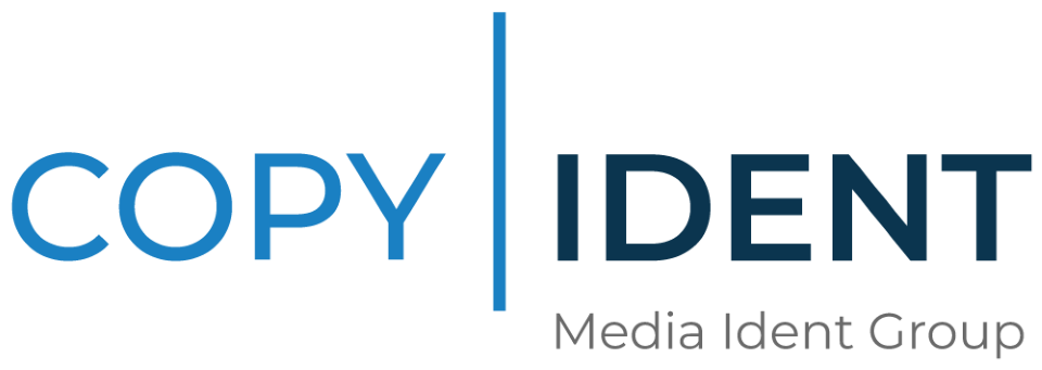 COPY-IDENT logo — digital image copyright protection and licensing platform by MEDIA-IDENT Group